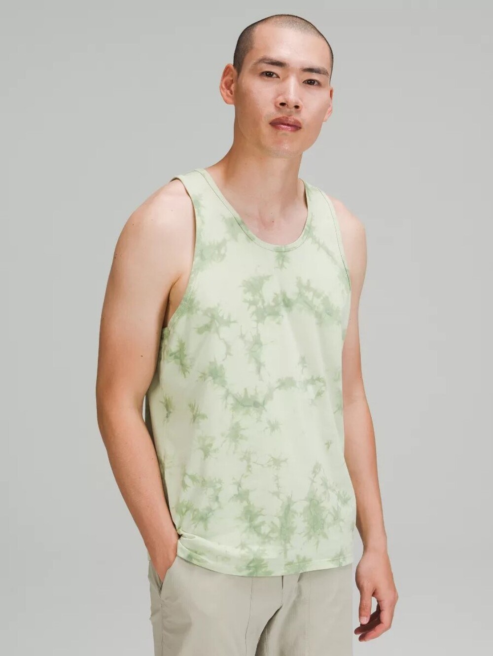 Lululemon NWOT The Fundamental Tank New Tide Shibori Arctic Mint Size Medium